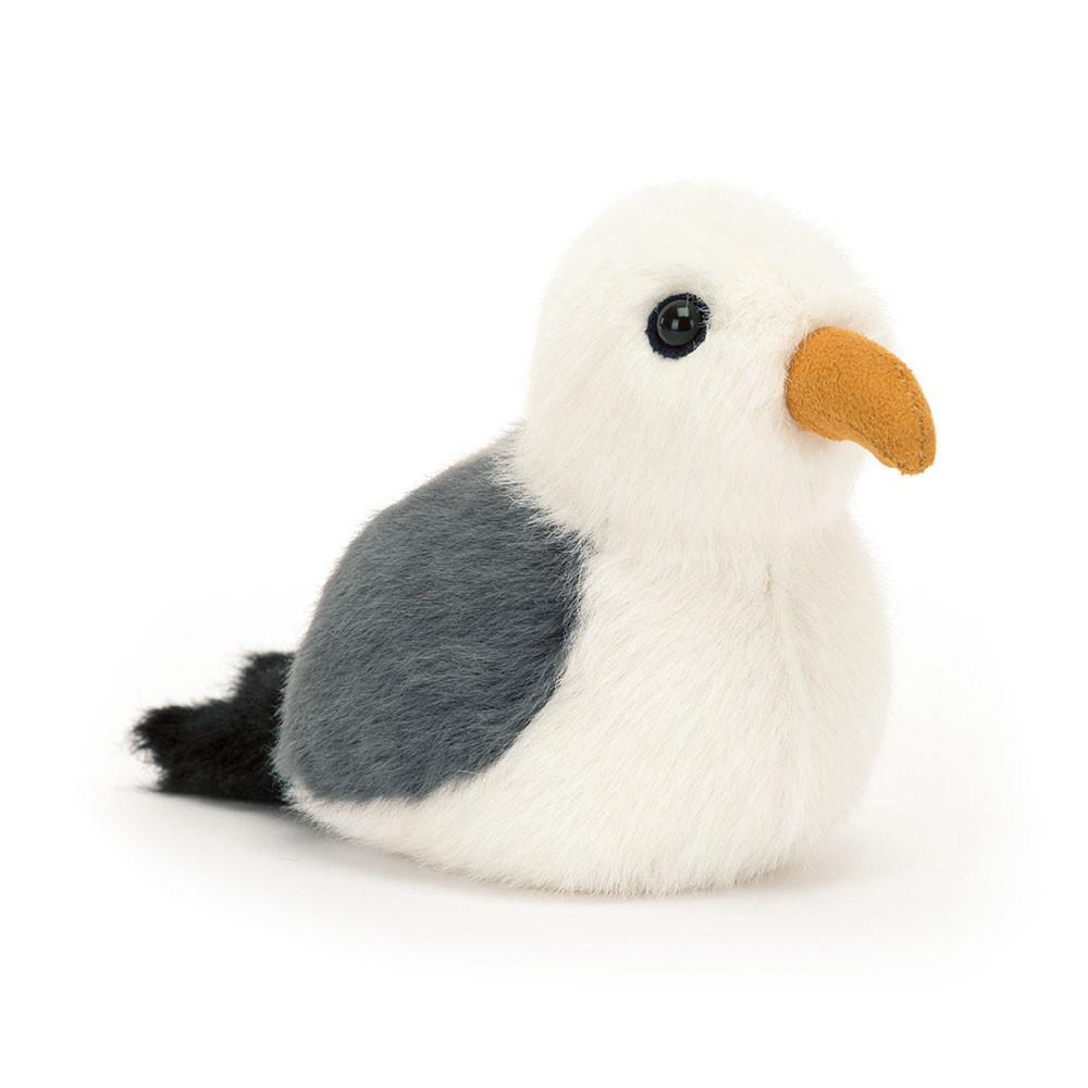 Ptáčci Jellycat Plyšáci Birdling Seagull,10cm x 7cm x 9cm Bílé | PSAMU-9234