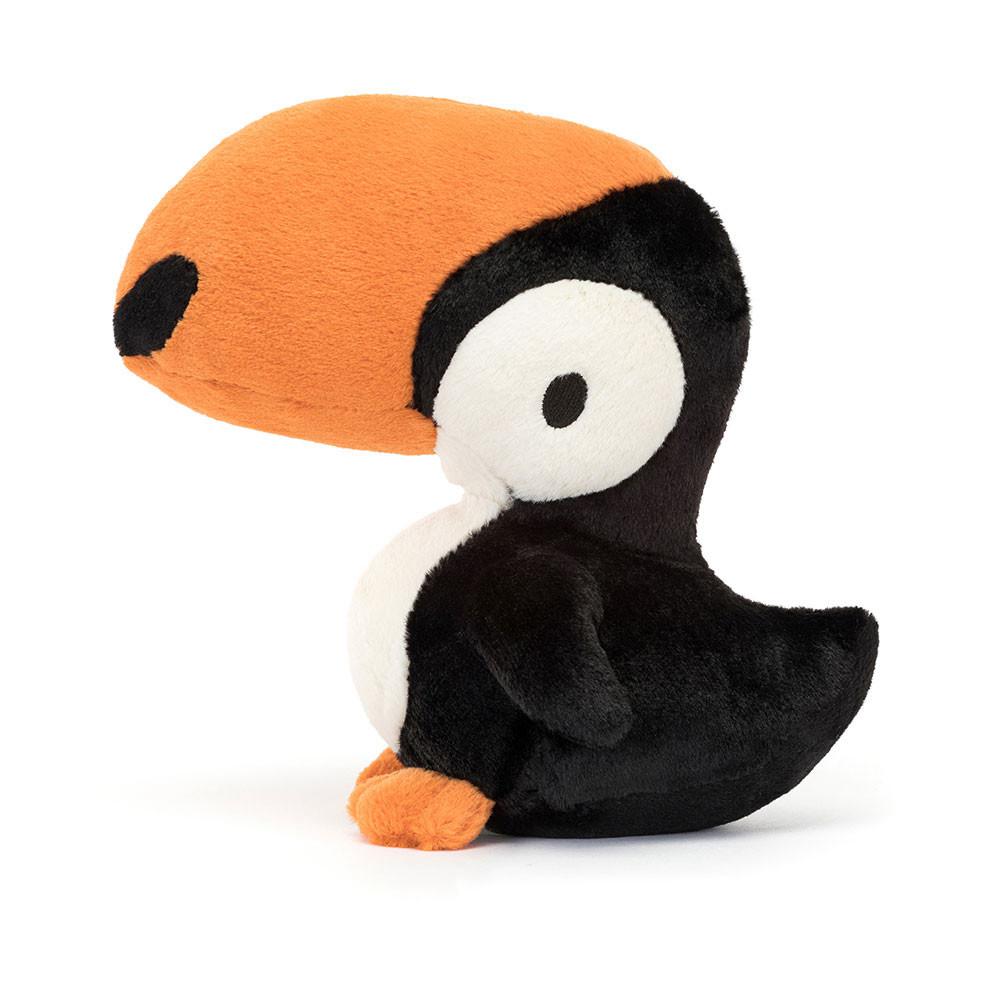 Ptáčci Jellycat Plyšáci Bodacious Beak Toucan,22cm x 10cm x 13cm Černé | AJEOP-1475