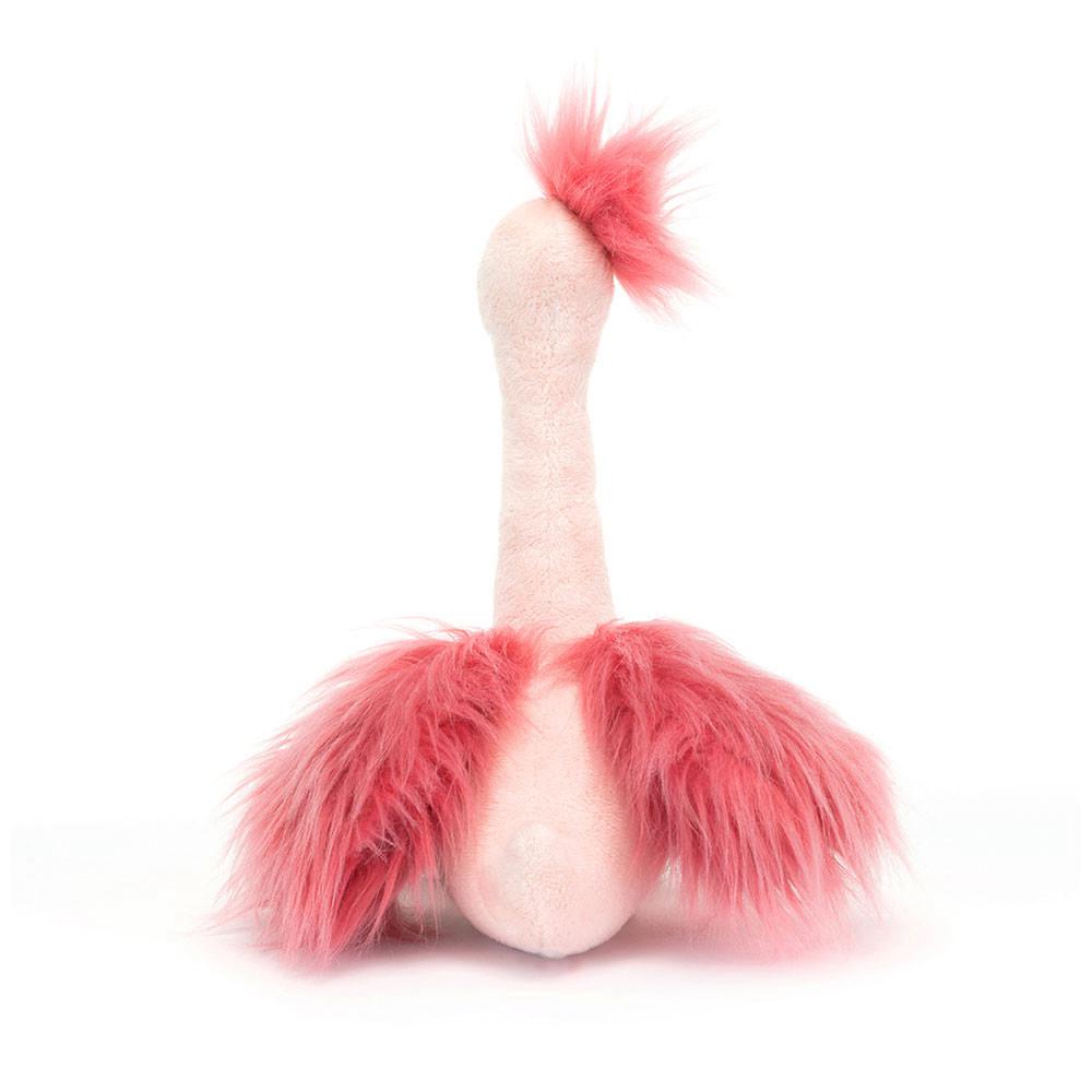 Ptáčci Jellycat Plyšáci Fou Fou Ostrich,31cm x 14cm x 15cm Růžové | AXQEO-9230