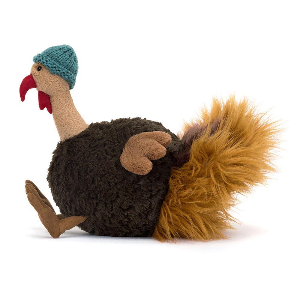 Ptáčci Jellycat Plyšáci Theo Turkey,29cm x 14cm x 20cm Hnědé | BFVNG-3684