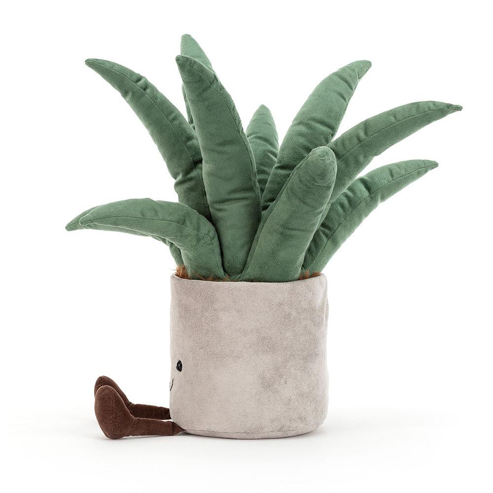 Rostliny Jellycat Plyšáci Amuseables Aloe Vera,40cm x 14cm x 14cm Zelene | DFSHZ-1937