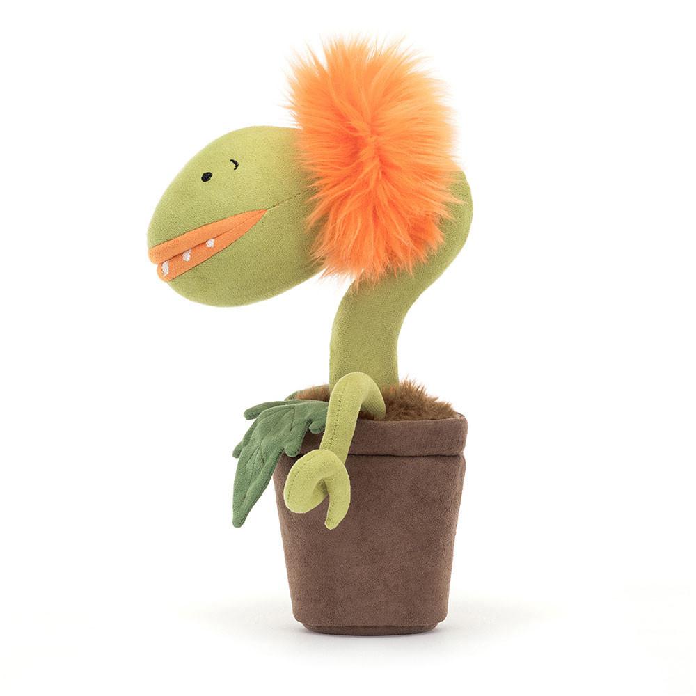 Rostliny Jellycat Plyšáci Amuseables Carniflore Tammie,27cm x 8cm x 8cm Oranžové | FILEP-3816