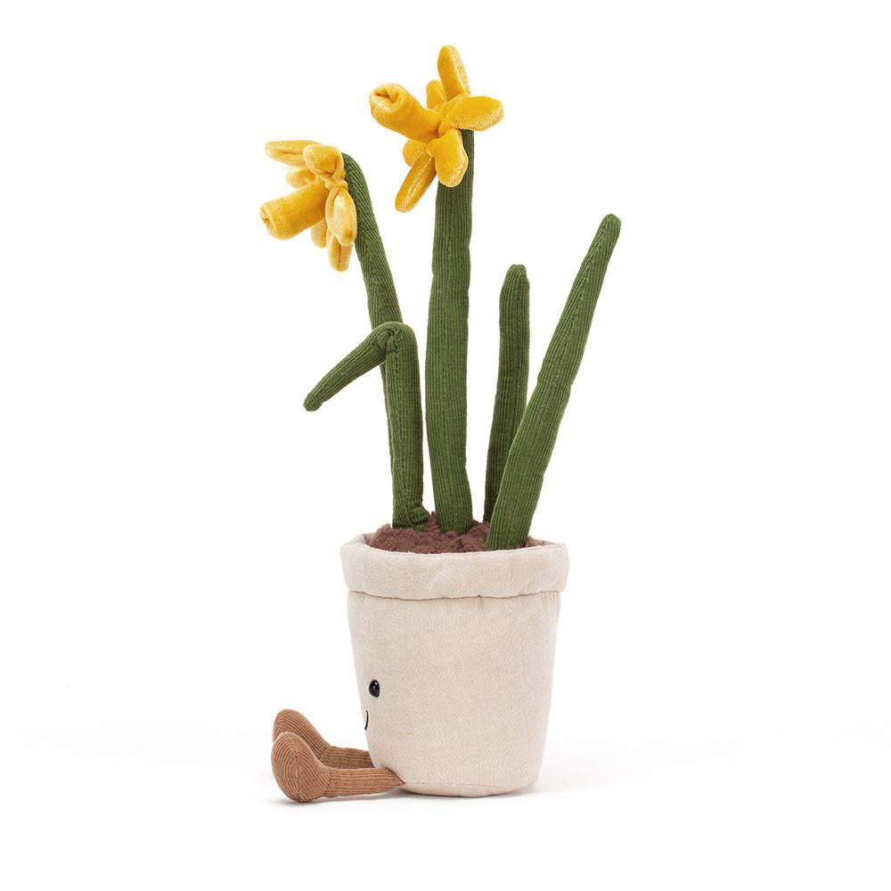 Rostliny Jellycat Plyšáci Amuseables Daffodil,30cm x 8cm x 7cm Žluté | LSUPC-1325