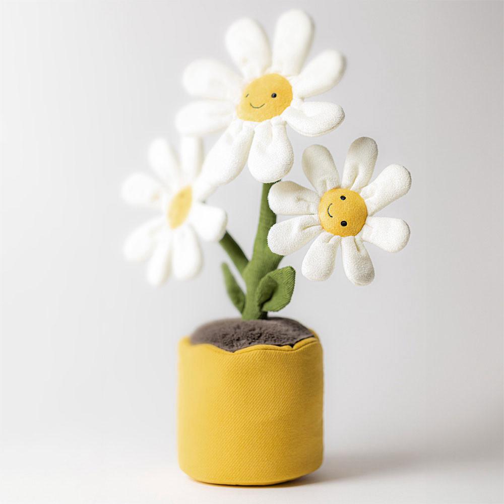 Rostliny Jellycat Plyšáci Amuseables Daisy,34cm x 11cm x 11cm Bílé | YIMQK-3756