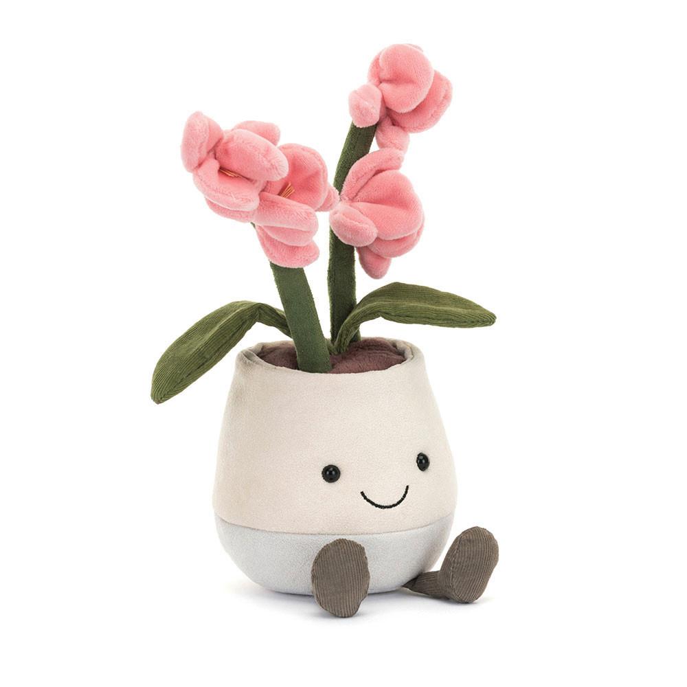 Rostliny Jellycat Plyšáci Amuseables Orchid,25cm x 10cm x 11cm Růžové | OFXCD-7016