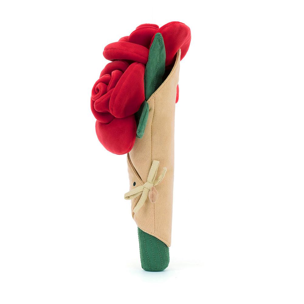 Rostliny Jellycat Plyšáci Amuseables Rose Bouquet,30cm x 17cm x 6cm Červené | EJXNK-5901