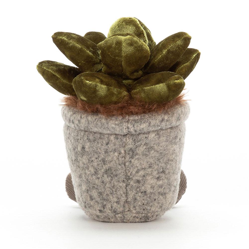 Rostliny Jellycat Plyšáci Amuseables Silly Succulent Jade,15cm x 7cm x 6cm Zelene | RWXEJ-9826