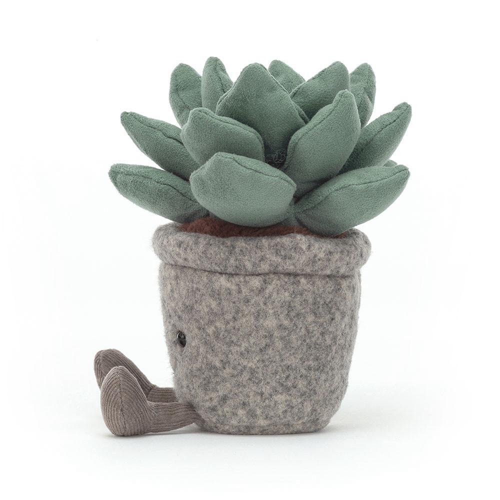 Rostliny Jellycat Plyšáci Amuseables Silly Succulent Azulita,16cm x 7cm x 6cm Zelene | OMAVE-8607