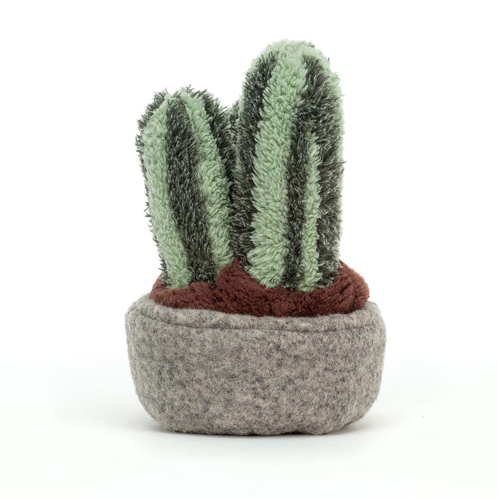 Rostliny Jellycat Plyšáci Amuseables Silly Succulent Columnar Cactus,18cm x 10cm x 9cm Zelene | QRGNA-3792