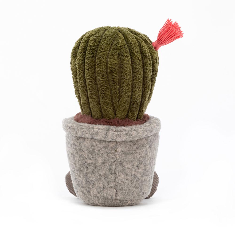 Rostliny Jellycat Plyšáci Amuseables Silly Succulent Barrel Cactus,19cm x 7cm x 7cm Zelene | UMHQK-0142