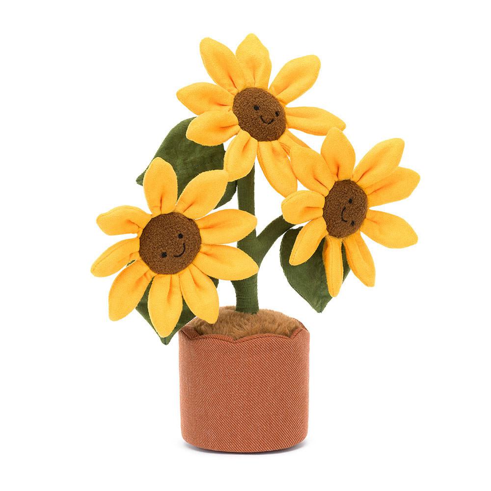 Rostliny Jellycat Plyšáci Amuseables Sunflower,35cm x 11cm x 11cm Žluté | MGQVT-7650