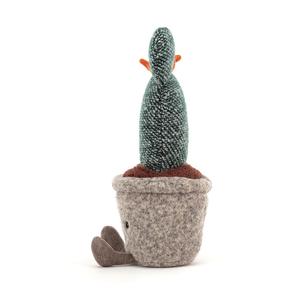 Rostliny Jellycat Plyšáci Silly Succulent Prickly Pear Cactus,24cm x 7cm x 6cm Zelene | FSKLA-4708