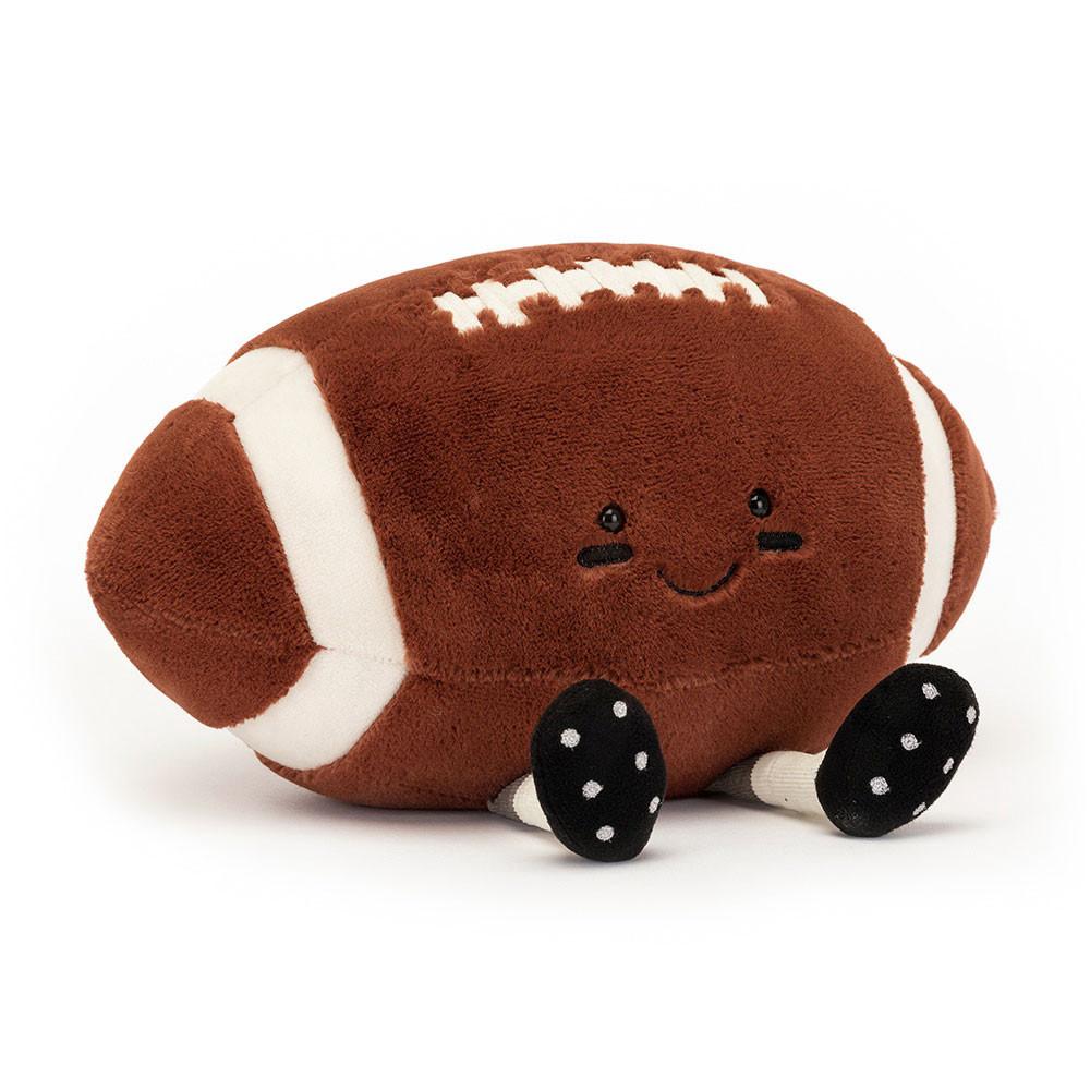 Sportovní Jellycat Plyšáci Amuseables American Football,25cm x 28cm x 16cm Hnědé | TLPXA-1920