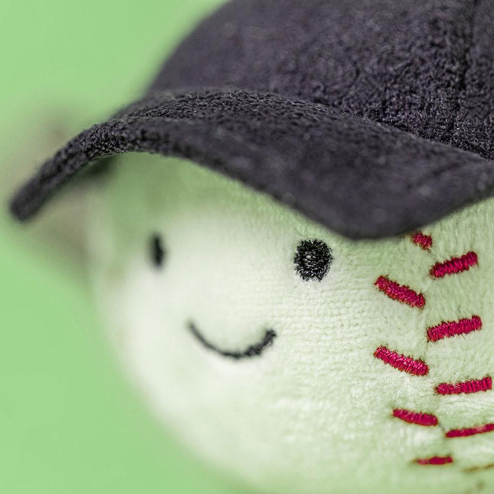 Sportovní Jellycat Plyšáci Amuseables Baseball,12cm x 6cm x 6cm Bílé | TWNRI-7021