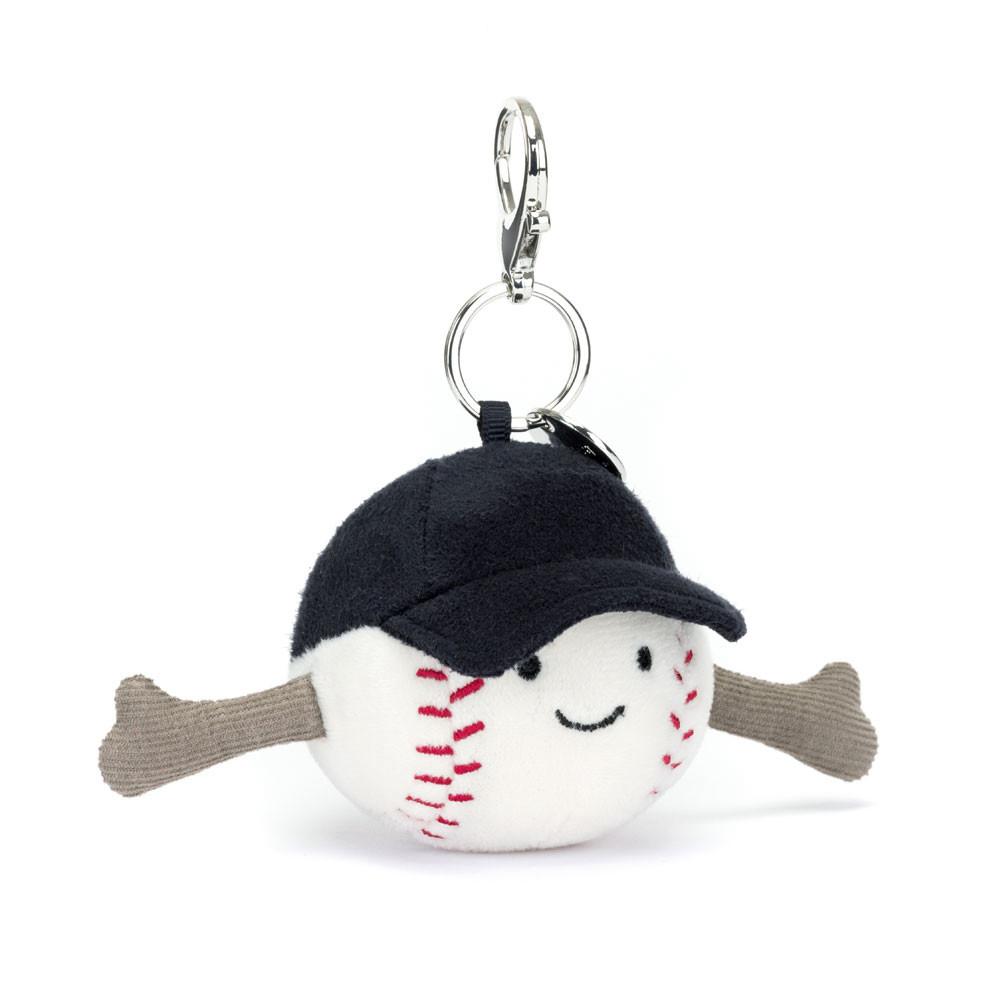 Sportovní Jellycat Plyšáci Amuseables Baseball,12cm x 6cm x 6cm Bílé | TWNRI-7021