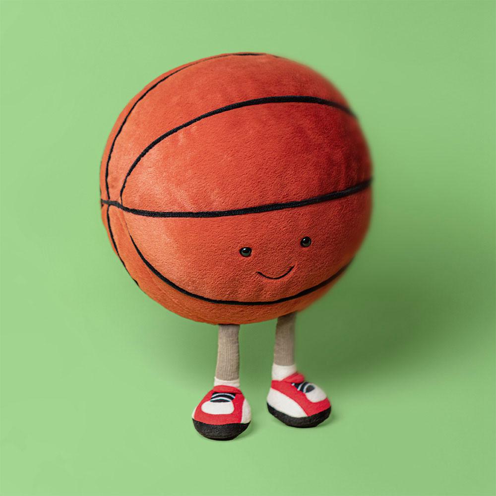 Sportovní Jellycat Plyšáci Amuseables Basketball,32cm x 22cm x 22cm Oranžové | XEWJZ-9742