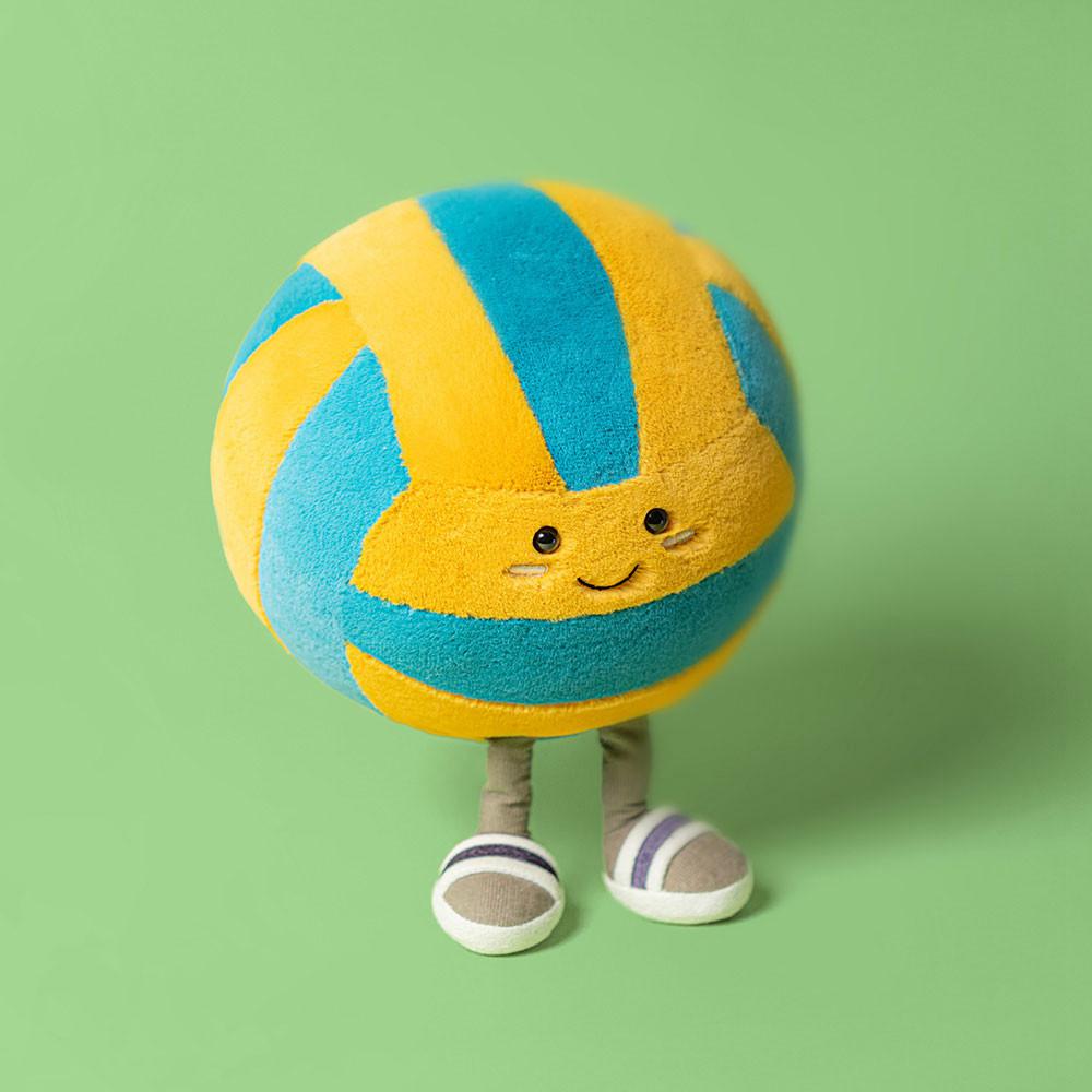Sportovní Jellycat Plyšáci Amuseables Beach Volley,26cm x 21cm x 21cm Žluté | PUAQC-8102