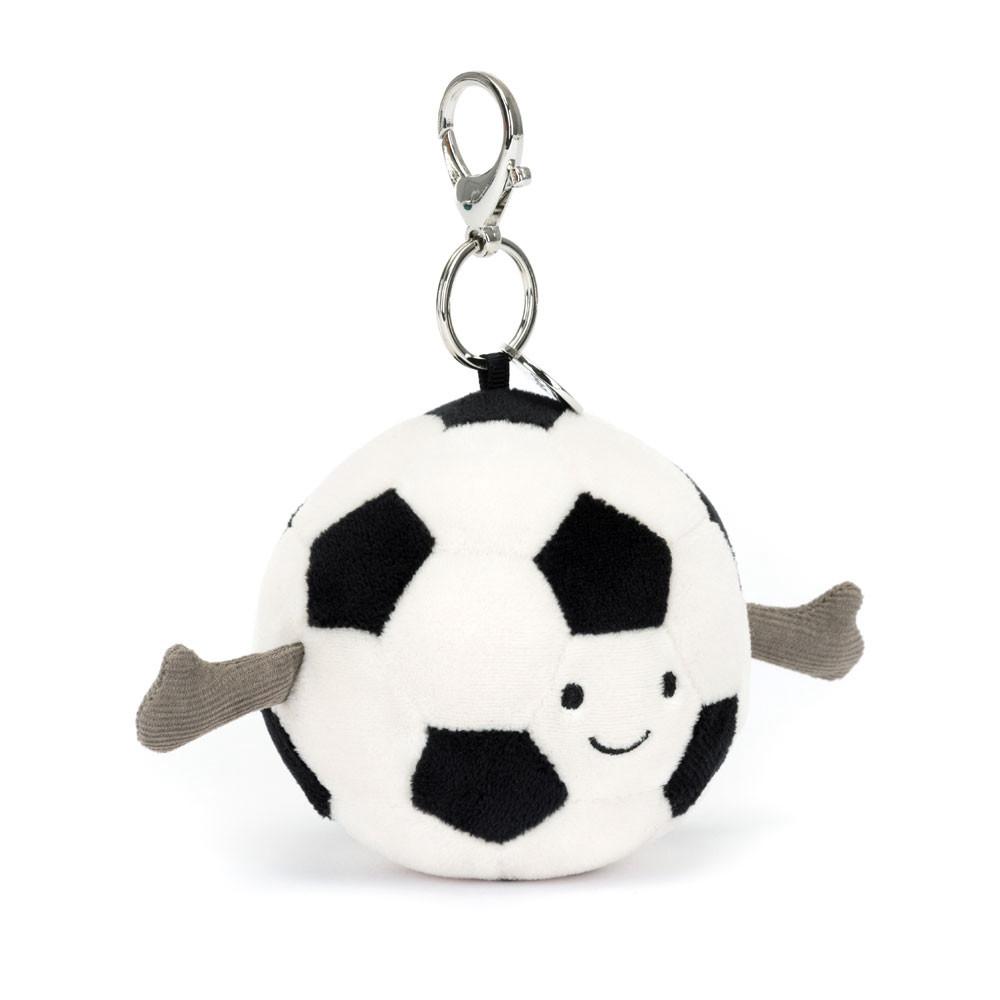 Sportovní Jellycat Plyšáci Amuseables Football,16cm x 8cm x 6cm Bílé | OBREZ-3275