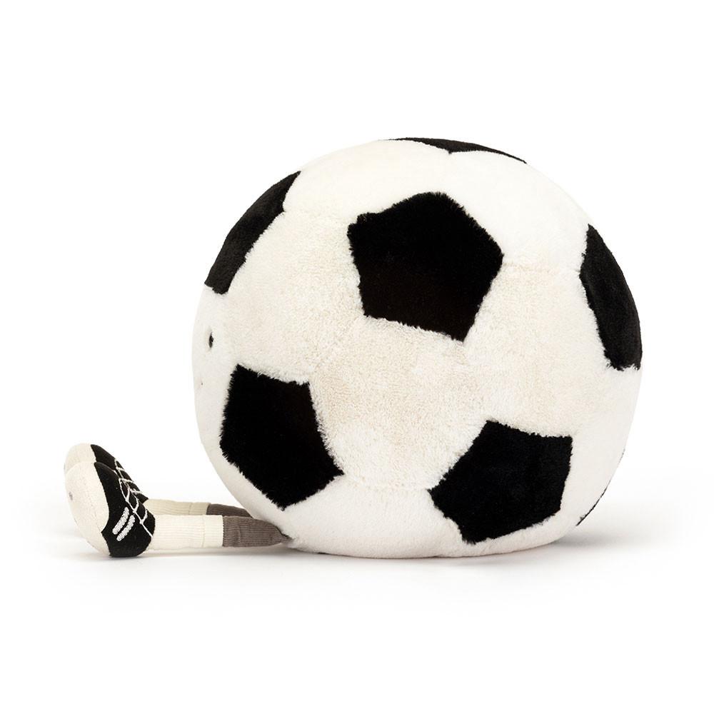 Sportovní Jellycat Plyšáci Amuseables Football,31cm x 21cm x 21cm Bílé | CZXAH-7935