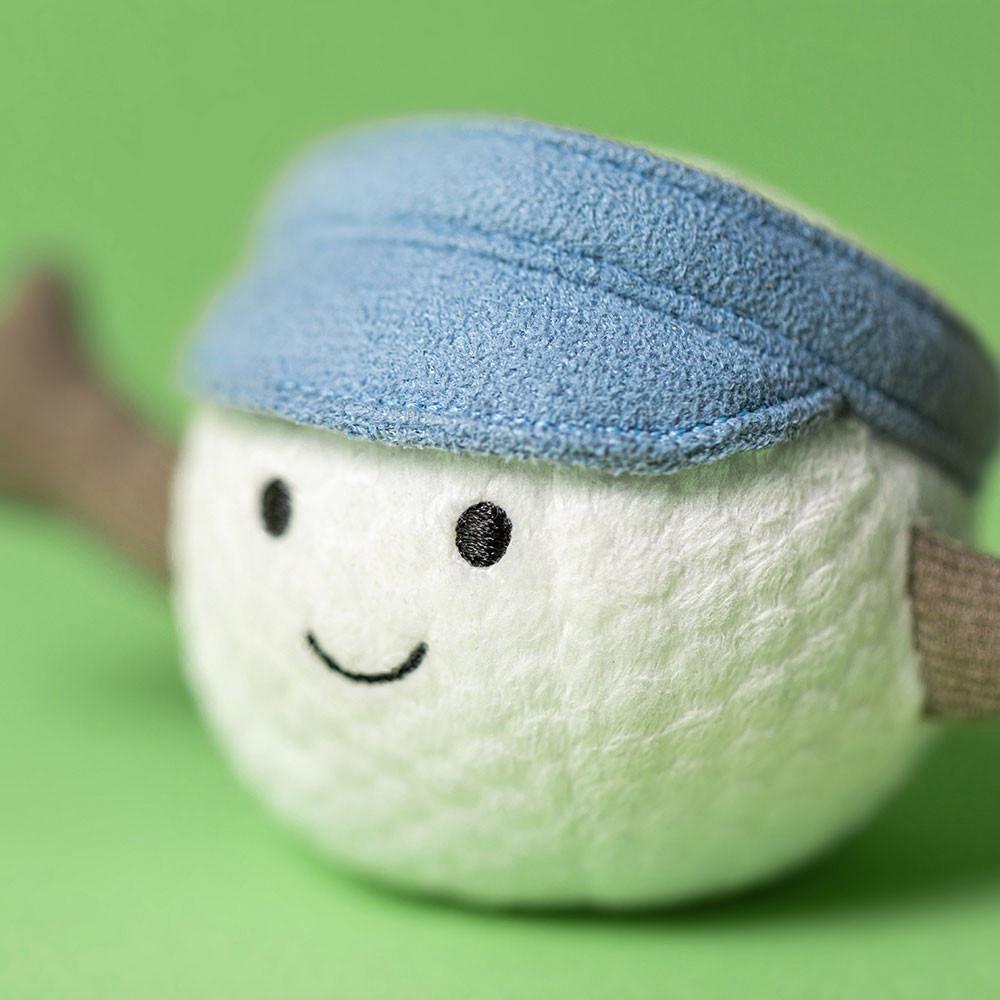 Sportovní Jellycat Plyšáci Amuseables Golf Ball,6cm x 6cm x 6cm Bílé | FURXW-3401