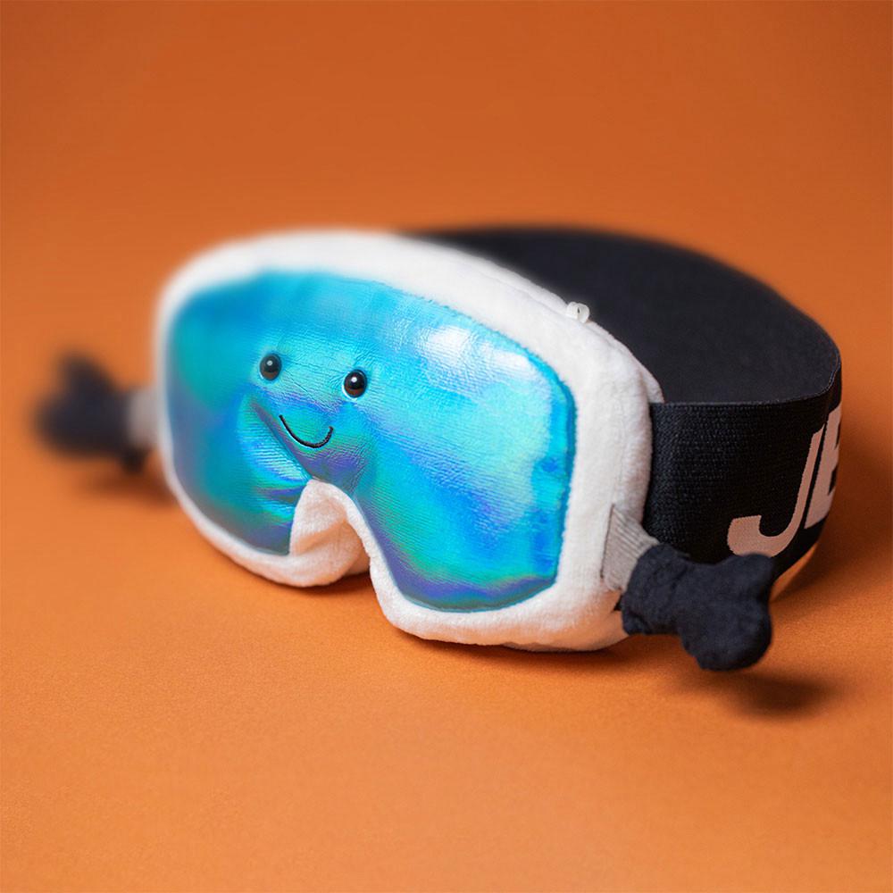 Sportovní Jellycat Plyšáci Amuseables Ski Goggles,11cm x 17cm x 4cm Blankyt | MOVYS-5432