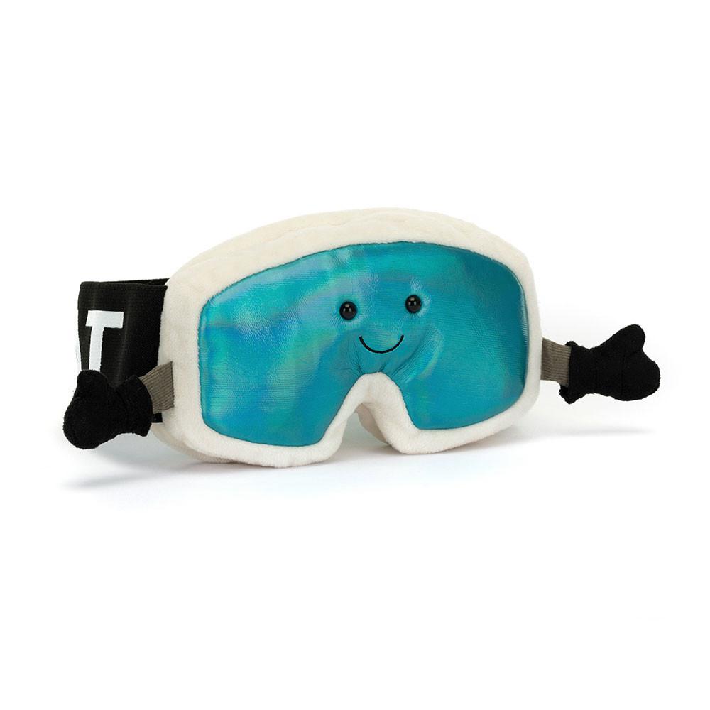 Sportovní Jellycat Plyšáci Amuseables Ski Goggles,11cm x 17cm x 4cm Blankyt | MOVYS-5432