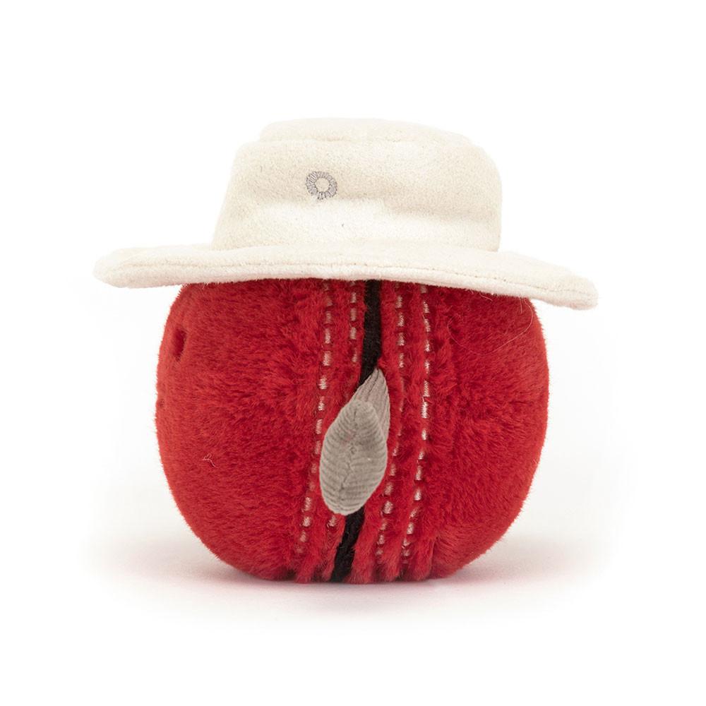 Sportovní Jellycat Plyšáci Amuseables Sports Cricket Ball,10cm x 9cm x 9cm Červené | SETZA-9536