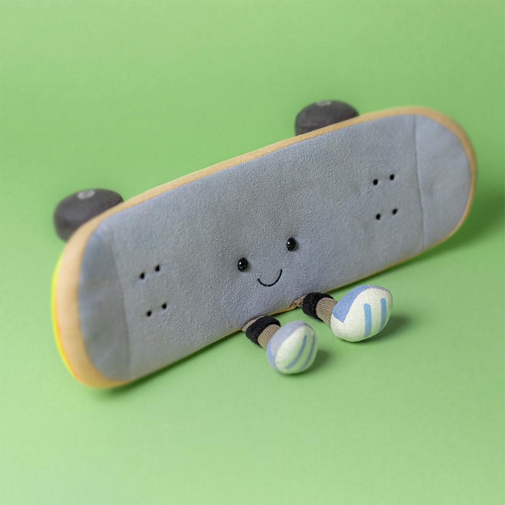 Sportovní Jellycat Plyšáci Amuseables Sports Skateboarding,15cm x 34cm x 8cm Blankyt | BZJLQ-2071