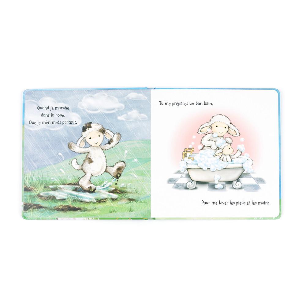 Story Knihy Jellycat Agneau Timide Et Sa Maman Livre,21cm x 21cm x 2cm Bílé | XICRJ-9250