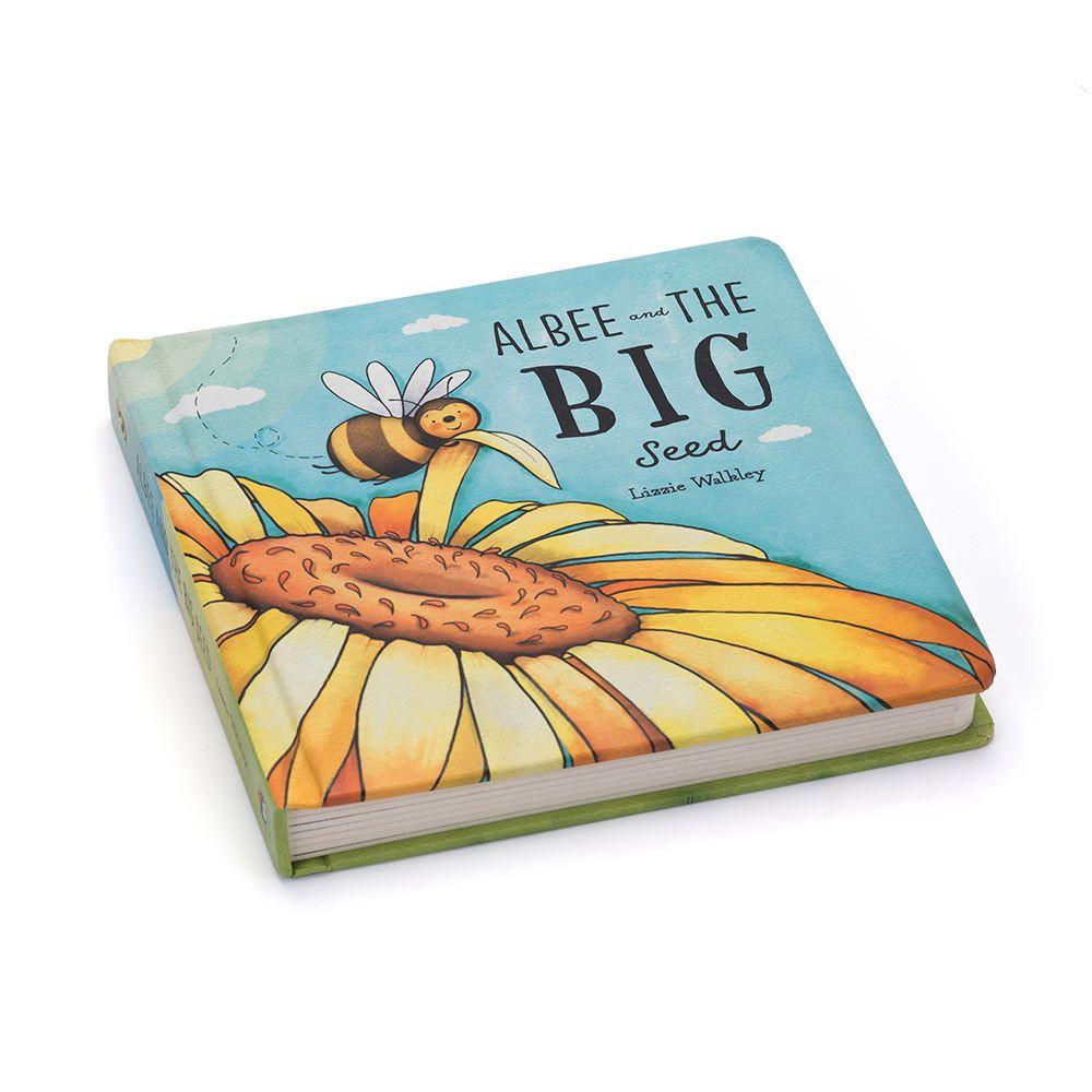 Story Knihy Jellycat Albee And The Big Seed,21cm x 21cm x 2cm Žluté | XHNCR-9784