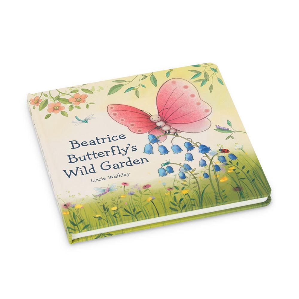Story Knihy Jellycat Beatrice Butterfly's Wild Garden,21cm x 21cm x 2cm Růžové | NXGZB-9456