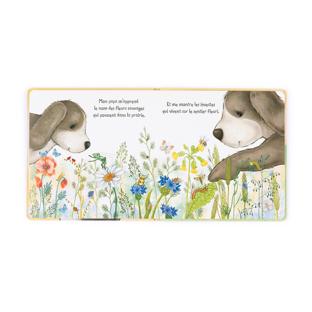 Story Knihy Jellycat Caramel Le Toutou Timide Et Son Papa Livre,21cm x 21cm x 2cm Hnědé | VMQSY-6345