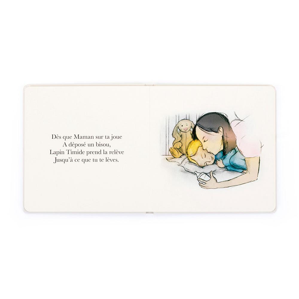 Story Knihy Jellycat Lapin Timide Veille Sur Tes Nuits Livre,19cm x 19cm x 2cm Bílé | ZGCWR-3172