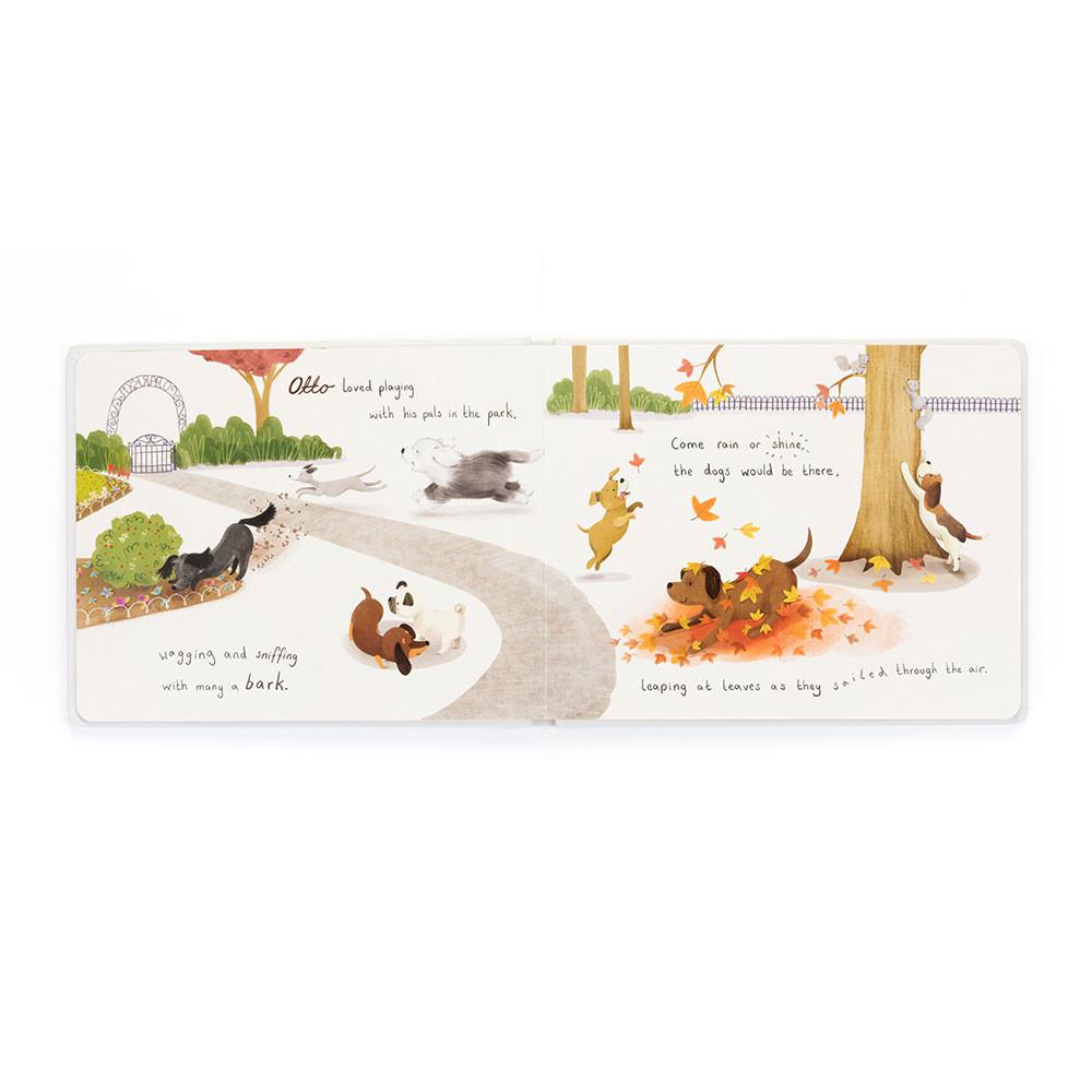 Story Knihy Jellycat Otto the Loyal Long,18cm x 23cm x 2cm Bílé | NDHYE-2150