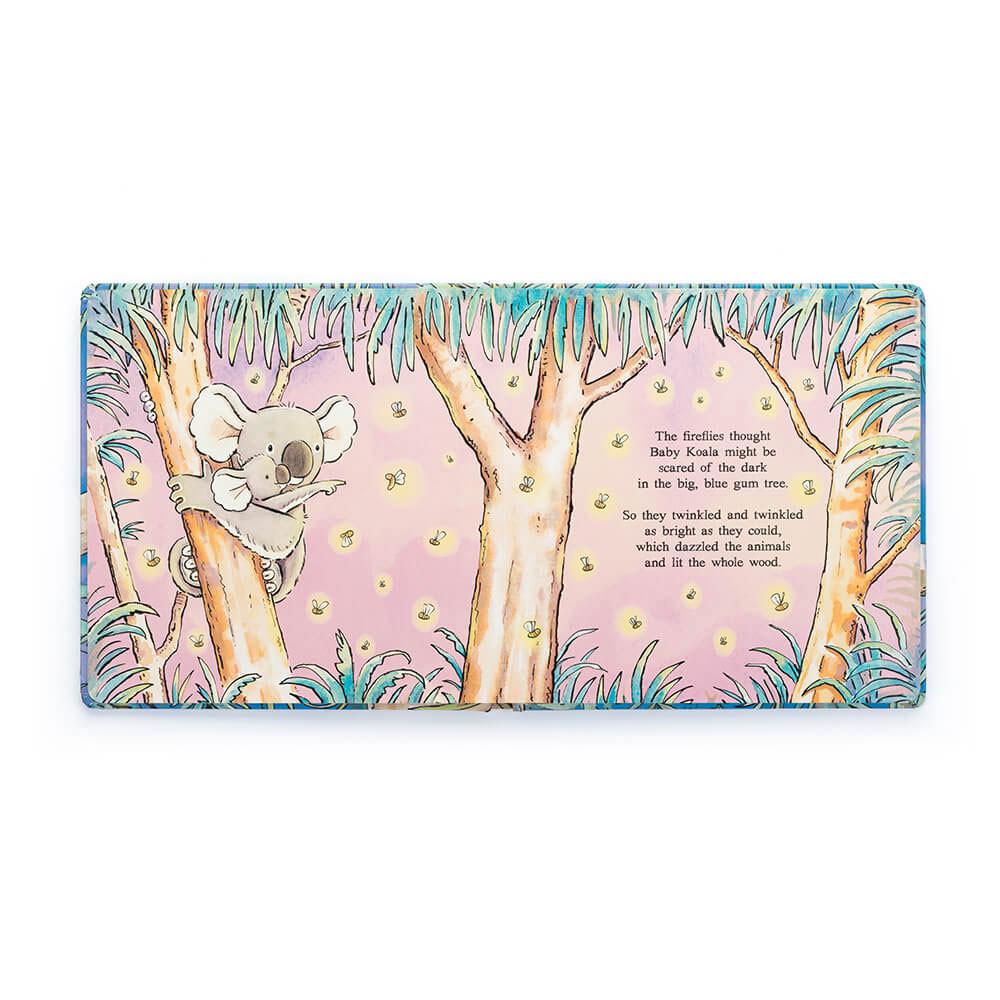 Story Knihy Jellycat The Koala Who Couldn't Sleep,21cm x 21cm x 2cm Šedé | YGJDA-0396
