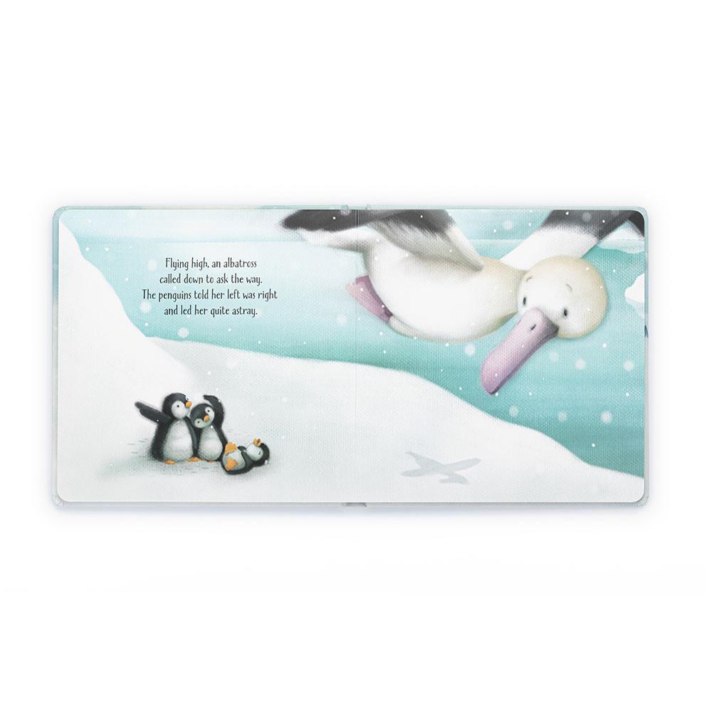 Story Knihy Jellycat The Naughty Penguins,21cm x 21cm x 2cm Bílé | TPFXK-8725