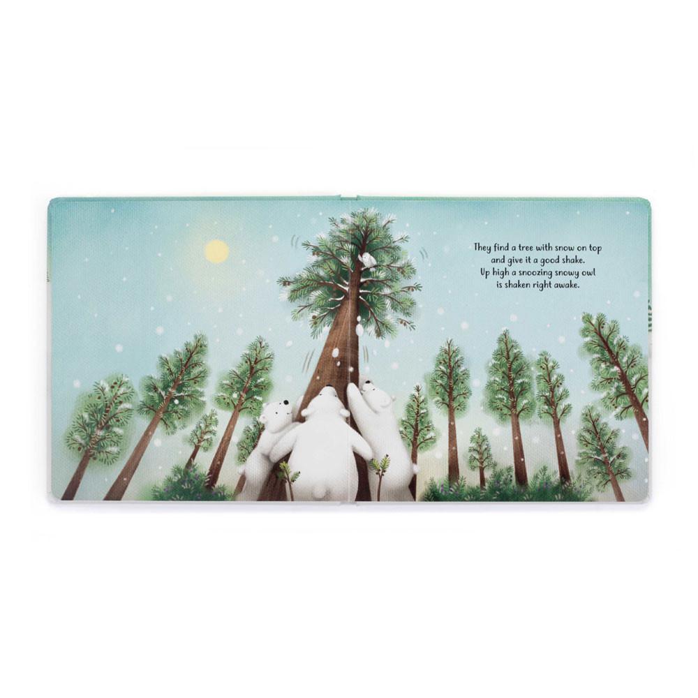 Story Knihy Jellycat The Playful Polars,21cm x 21cm x 2cm Bílé | WVZUR-5896