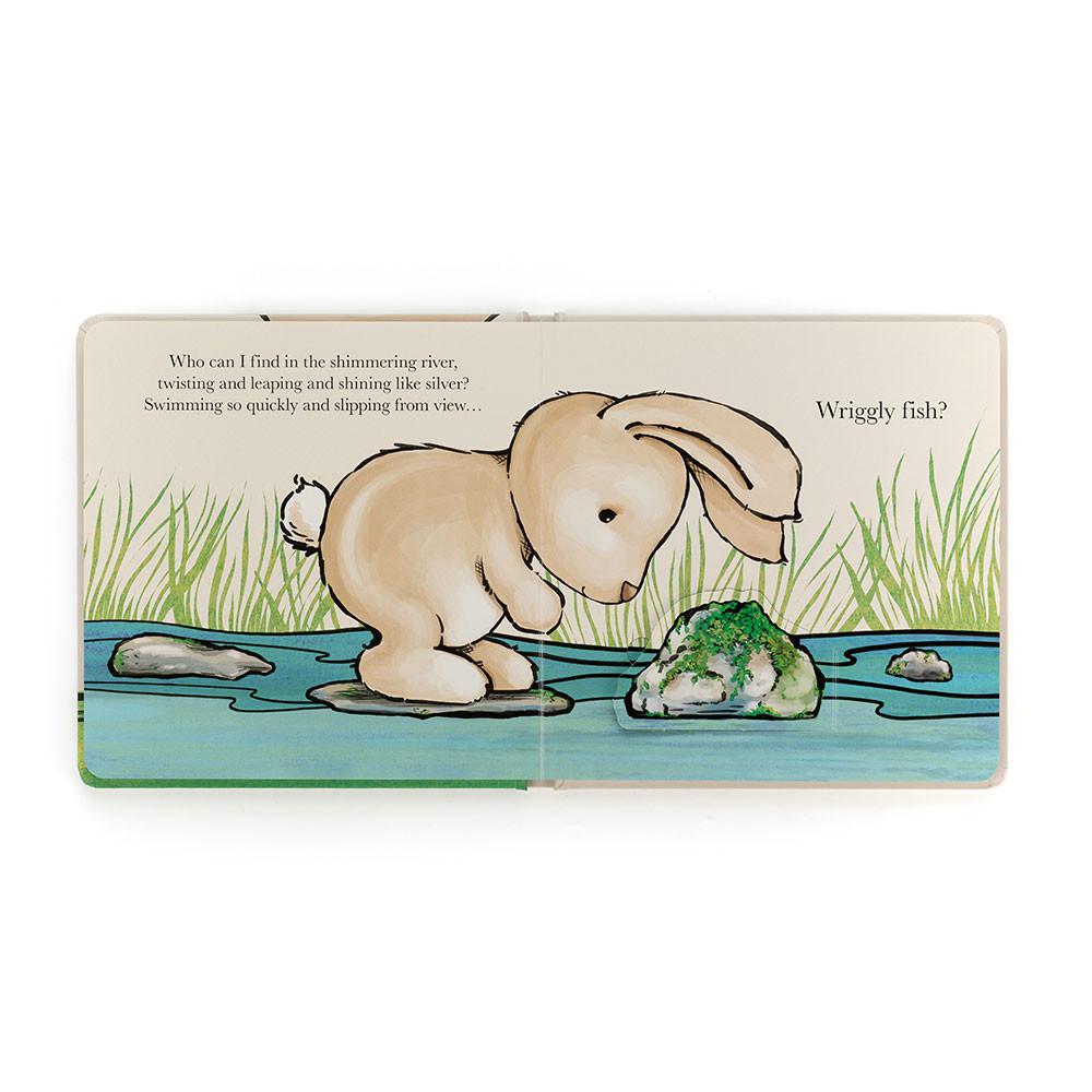 Story Knihy Jellycat Who Can I Find,19cm x 19cm x 2cm Béžový | BUTSH-7214