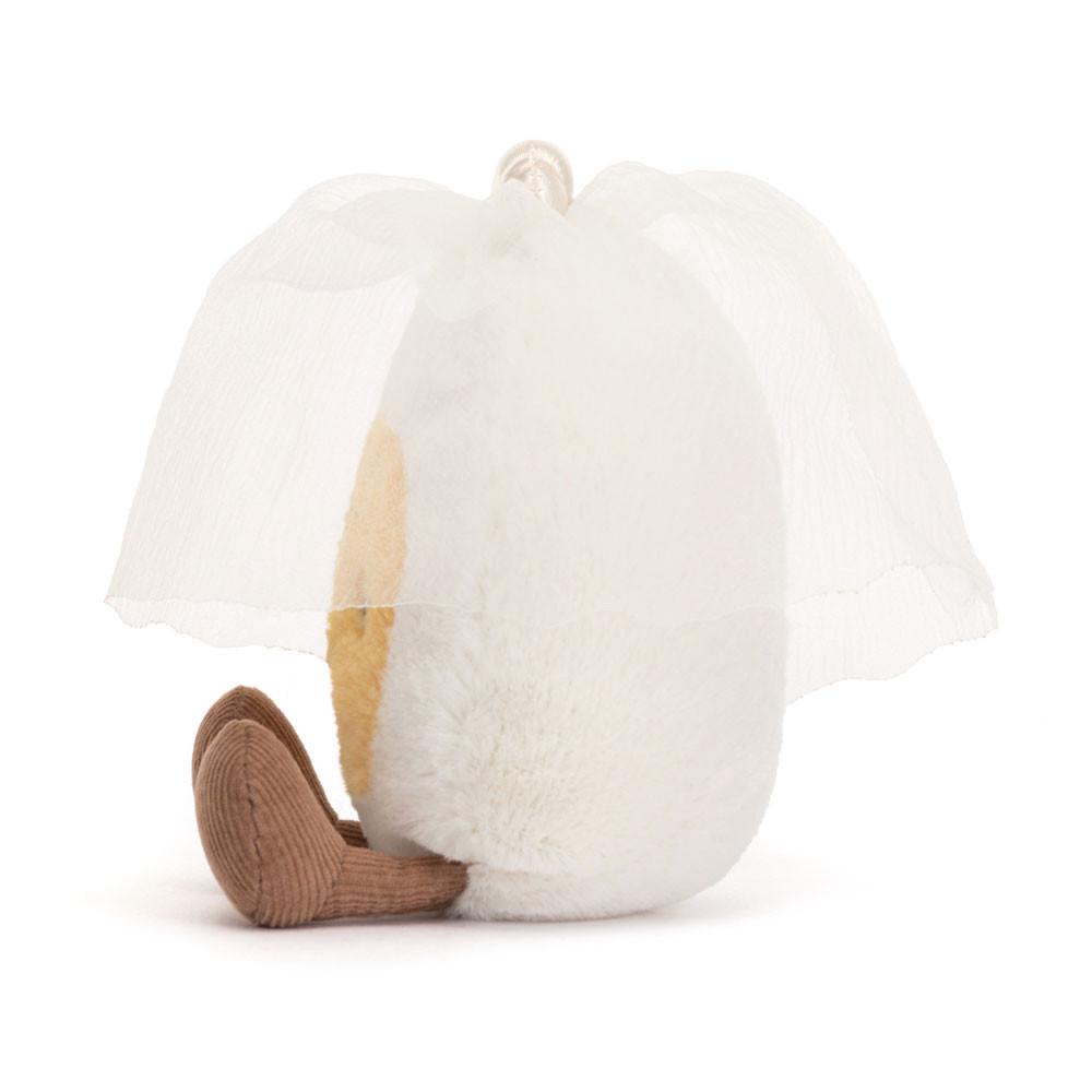 Svatebni Darek Jellycat Plyšáci Amuseables Boiled Vajíčko Bride,14cm x 9cm x 4cm Bílé | OQDRF-6930