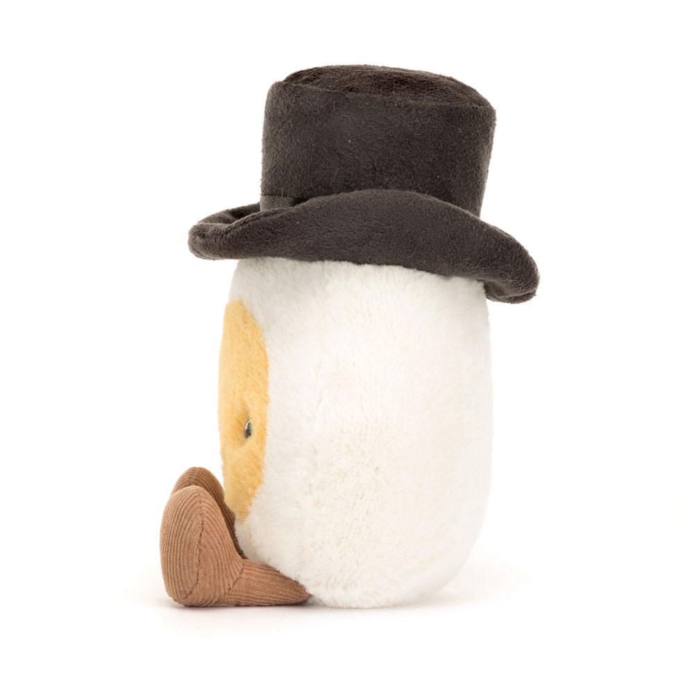 Svatebni Darek Jellycat Plyšáci Amuseables Boiled Vajíčko Groom,15cm x 9cm x 4cm Bílé | FAWZX-0925