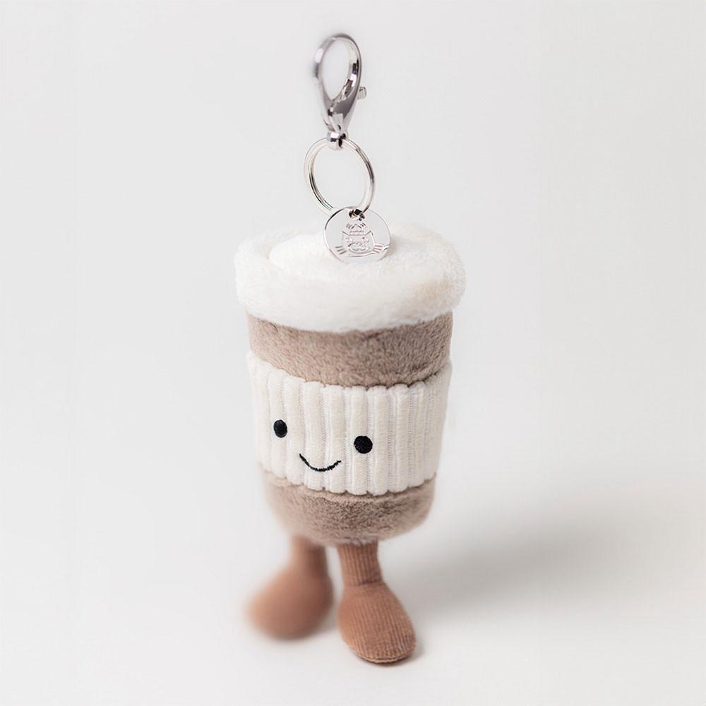 Taška Charms Jellycat Amuseables Coffee-To-Go,18cm x 5cm x 5cm Béžový | KJDGQ-3290
