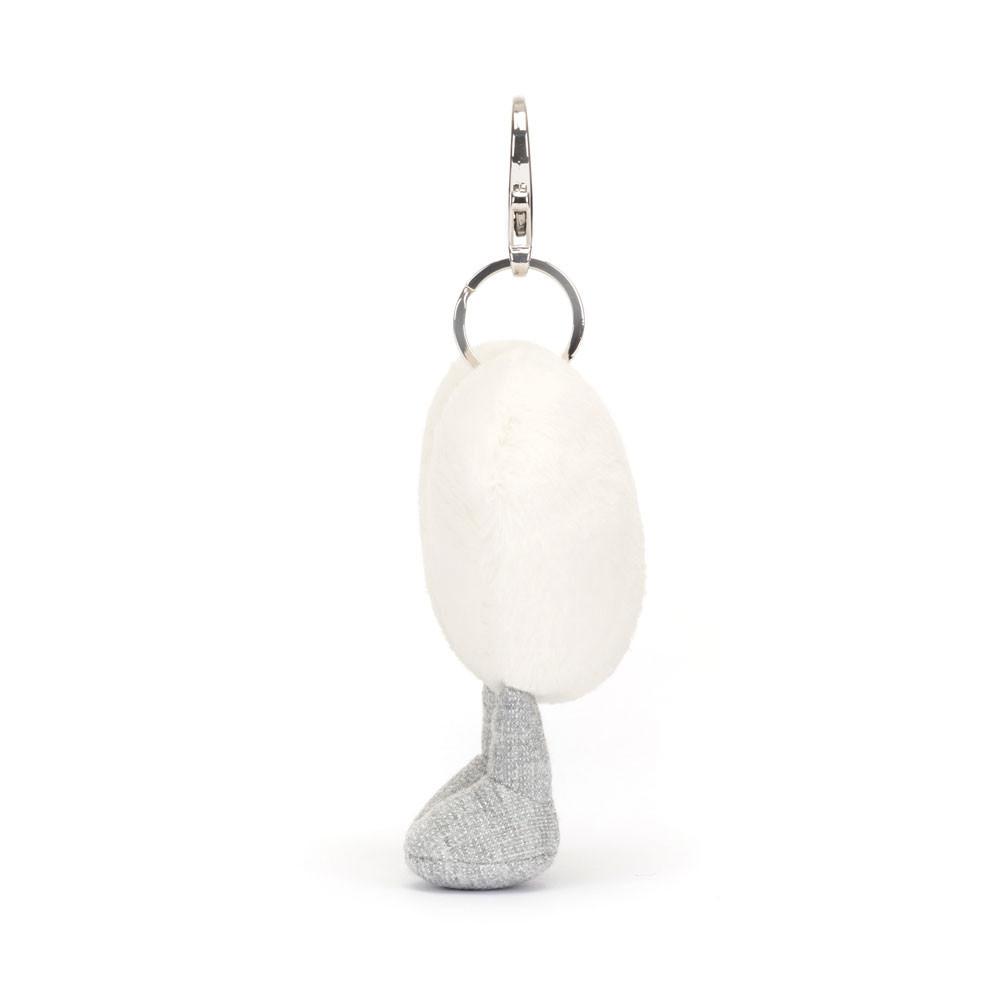Taška Charms Jellycat Amuseables Cream Heart,13cm x 9cm x 3cm Bílé | AZHNP-8362
