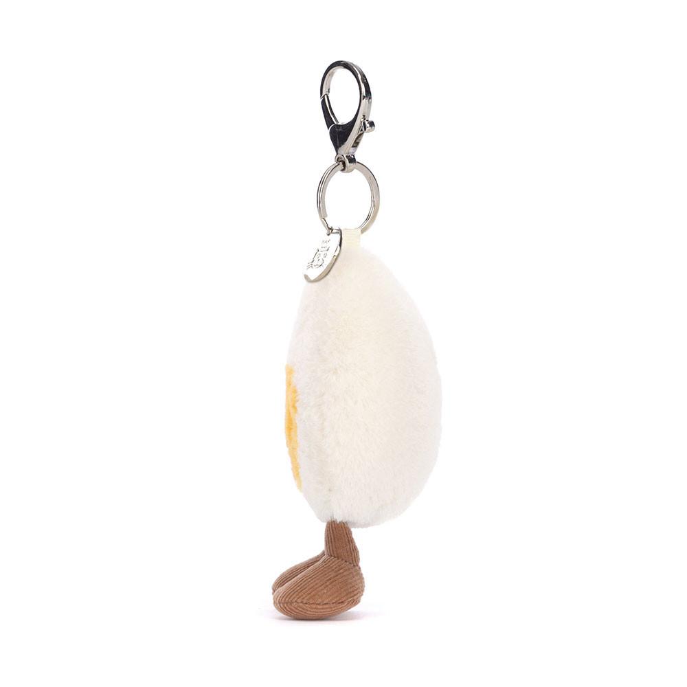 Taška Charms Jellycat Amuseables Happy Boiled Vajíčko,18cm x 7cm x 3cm Bílé | MXZGE-0943