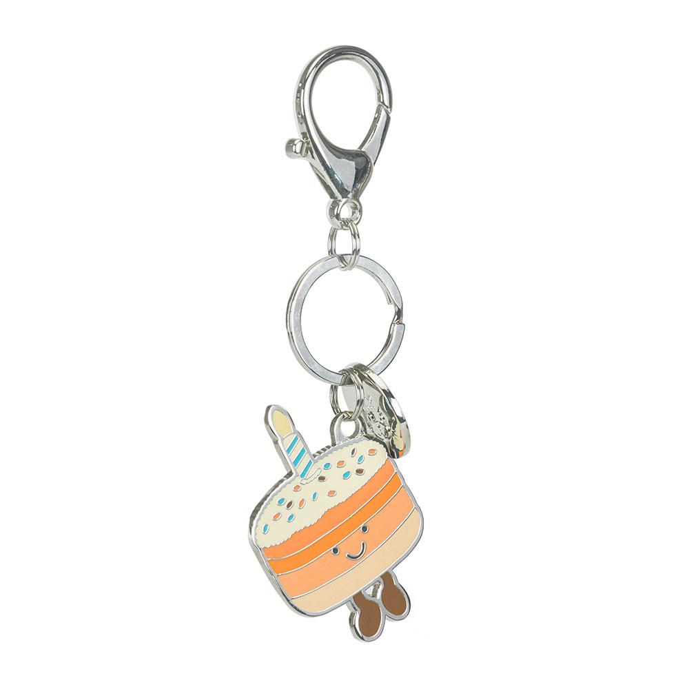 Taška Charms Jellycat Amuseables Jellina Birthday Cake Keyring,11cm x 3.3cm x 0.3cm Oranžové | KYDJX-8602