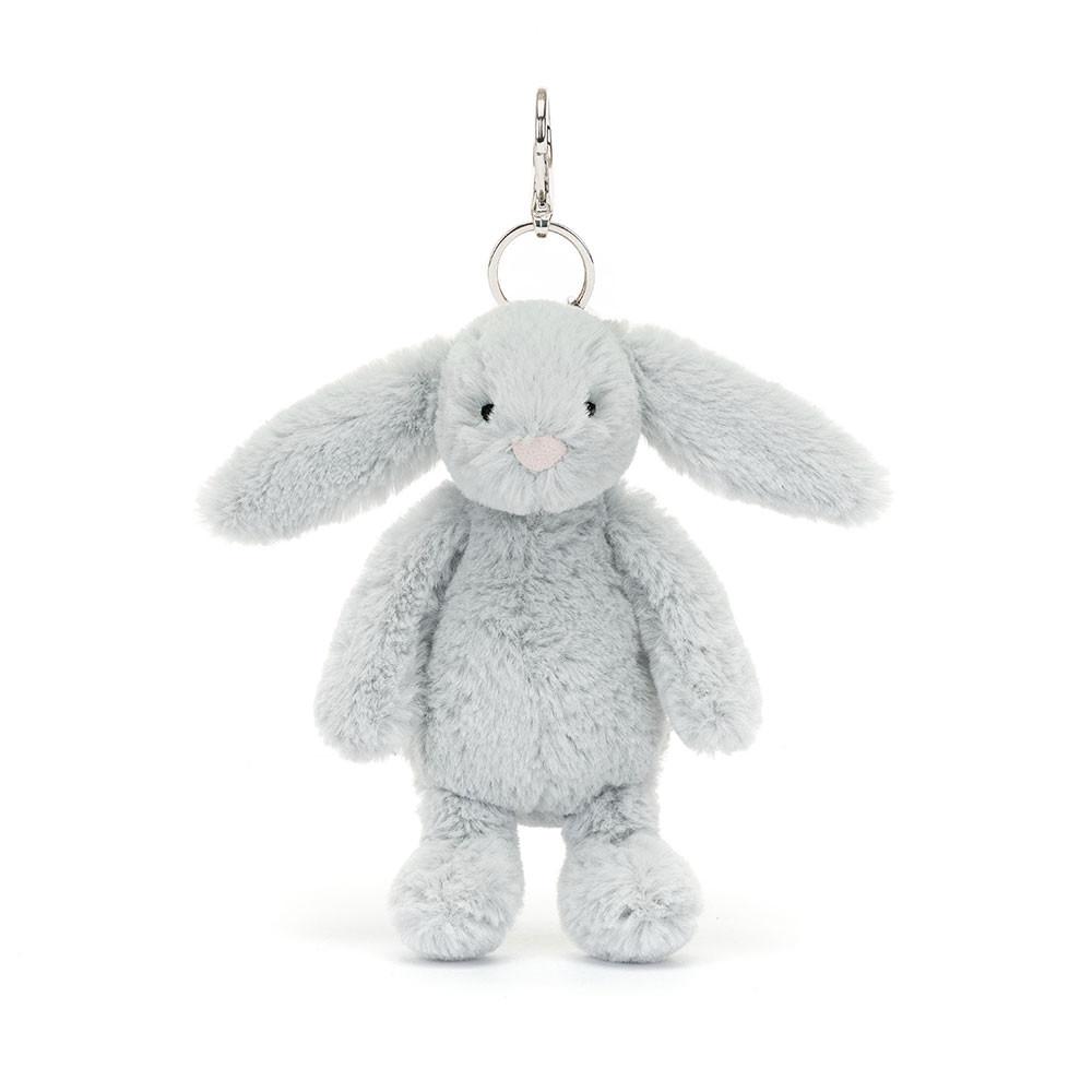 Taška Charms Jellycat Bashful Bunny,15cm x 4cm x 3cm Šedé | NLMCU-6941