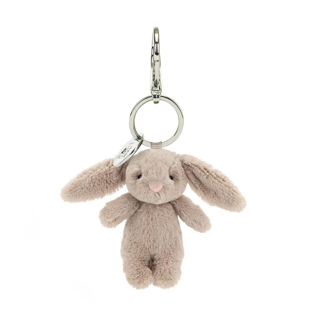 Taška Charms Jellycat Bashful Bunny Beige,15cm x 4cm x 3cm Béžový | UCQAB-9185
