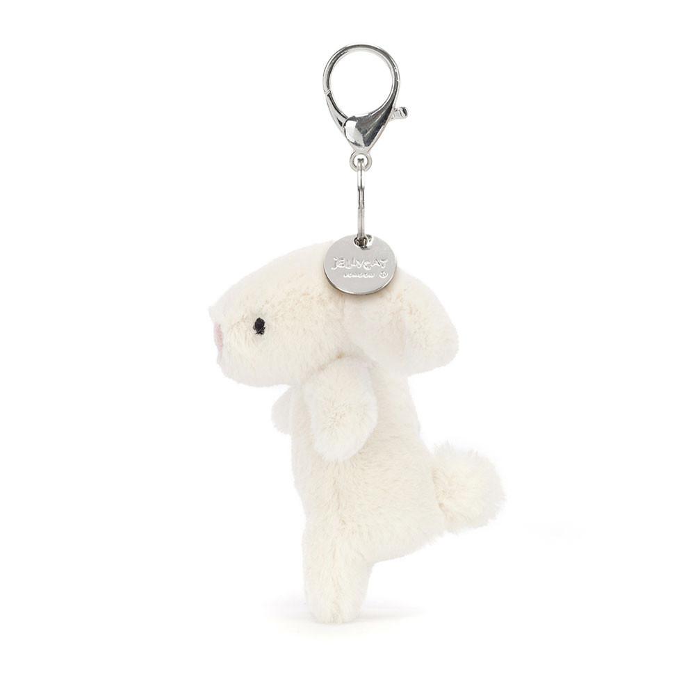 Taška Charms Jellycat Bashful Bunny Cream,15cm x 4cm x 3cm Bílé | ATRVW-0396