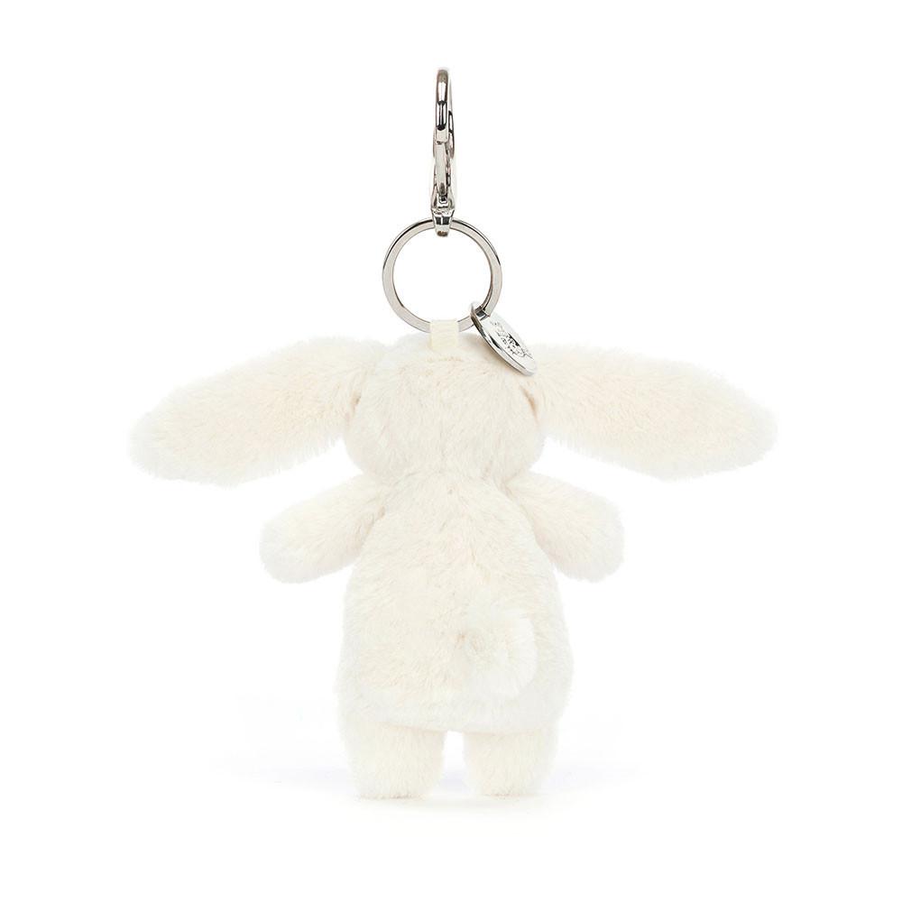 Taška Charms Jellycat Bashful Bunny Cream,15cm x 4cm x 3cm Bílé | ATRVW-0396