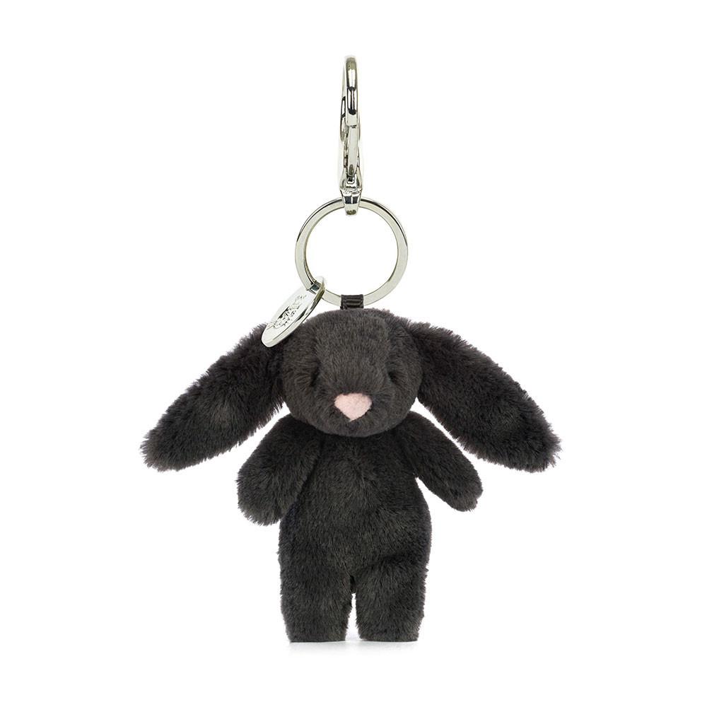 Taška Charms Jellycat Bashful Bunny Inky,15cm x 4cm x 3cm Černé | NVEHY-7209