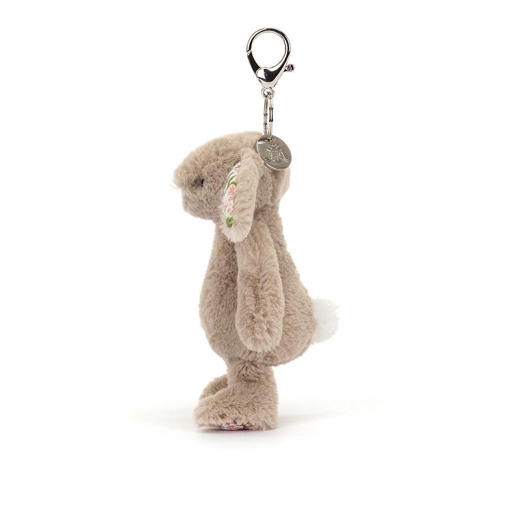 Taška Charms Jellycat Blossom Bunny 'Petal',18cm x 5cm x 4cm Béžový | WPUAM-8397